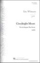 Goodnight Moon SATB choral sheet music cover